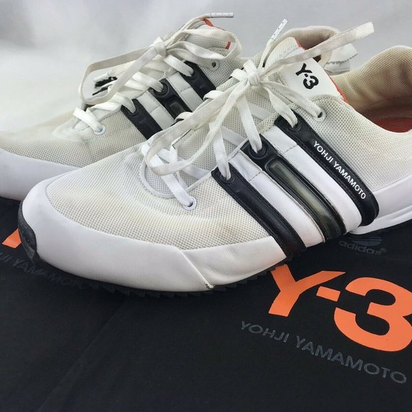 Yohji Yamamoto Adidas Y-3 Mens 10 LEATHER Sneaker - Picture 5 of 8